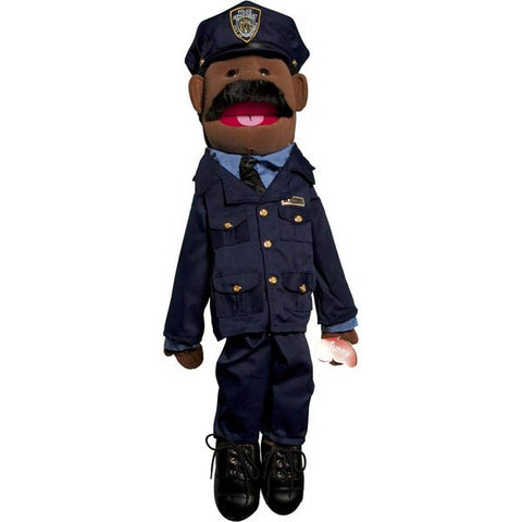 28" Policeman Goodman Black Puppet GS4308B