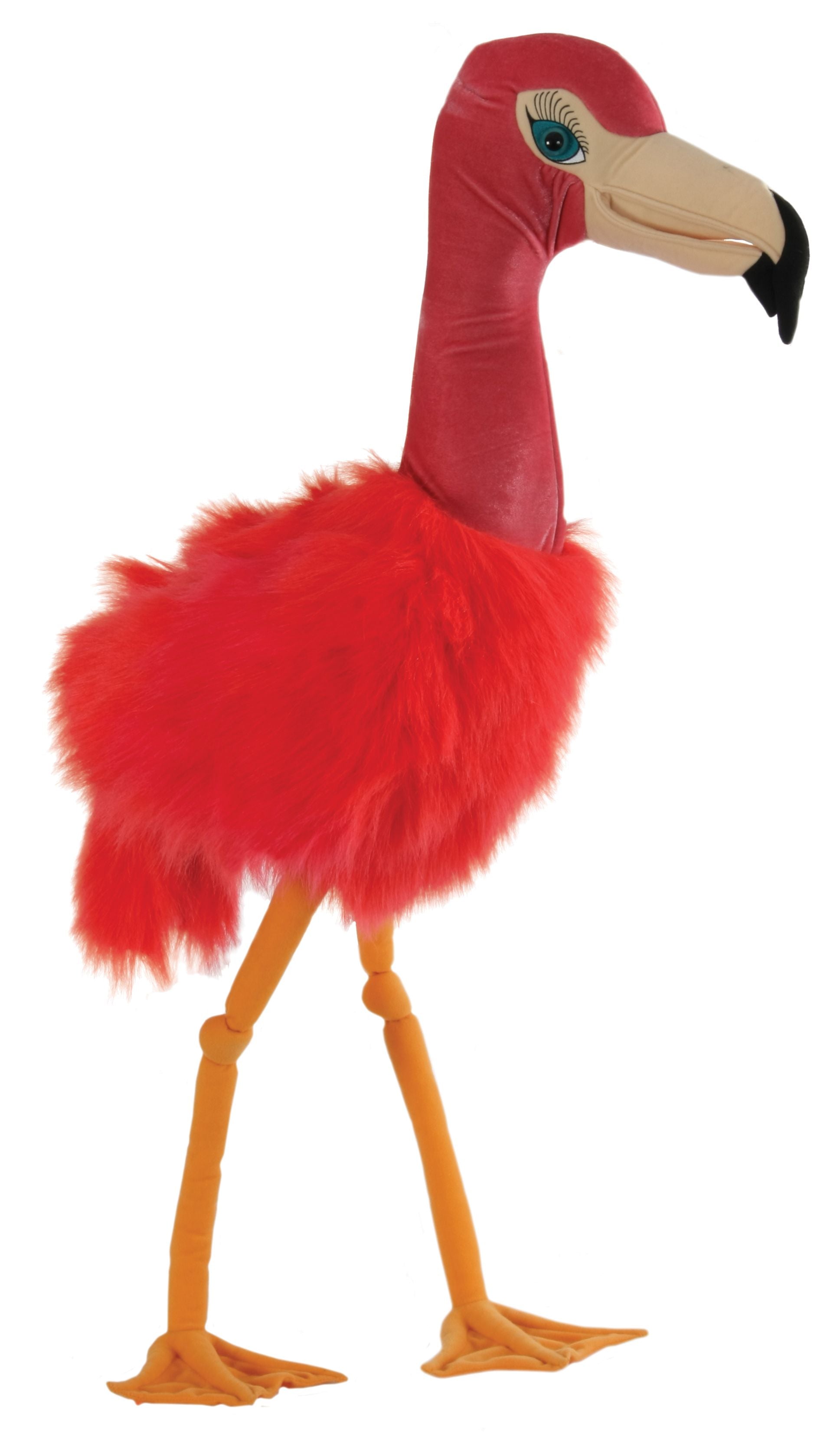 Cute Big Mouth Bird Flamingo Hand Puppet Plush Toy Love - Temu