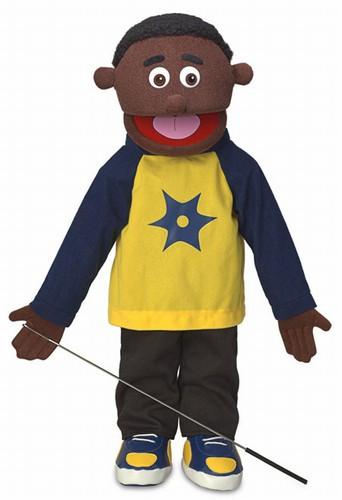 25 Tommy, Peach Boy, Full Body, Ventriloquist Style Puppet